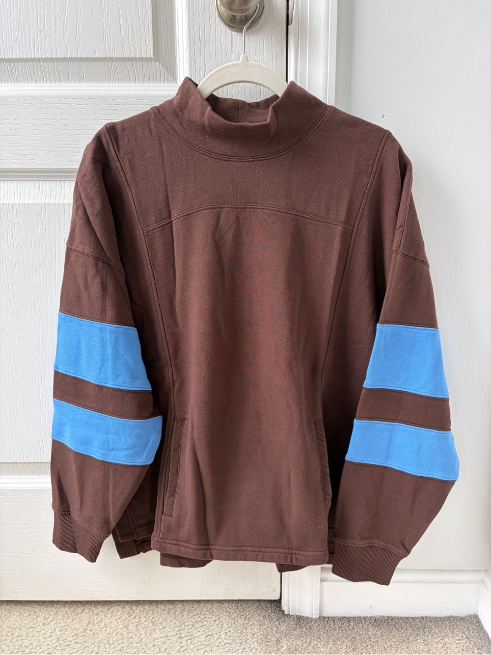 Brand New Beach Riot Jaylyn Sweatshirt Caribou Blue